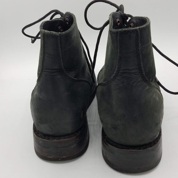 Thursday Boot Company Captain Boots Mens 10 Matte Black Leather 21035 2833 Size: main image 5